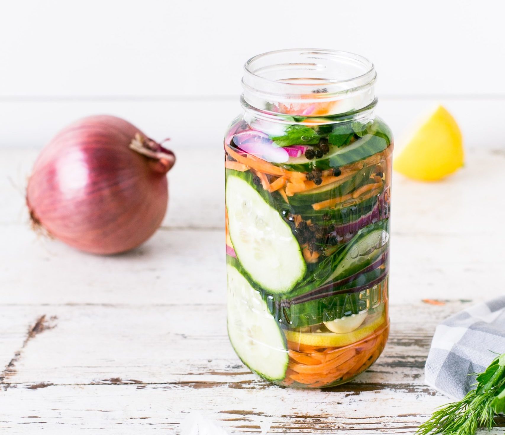 Homemade Pickled Carrots